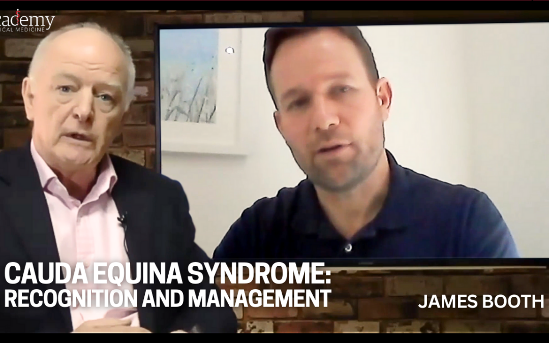 Cauda Equina Syndrome: Recognition and Management