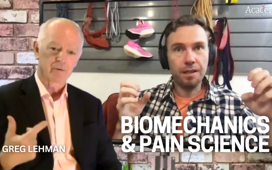 Biomechanics and Pain Science