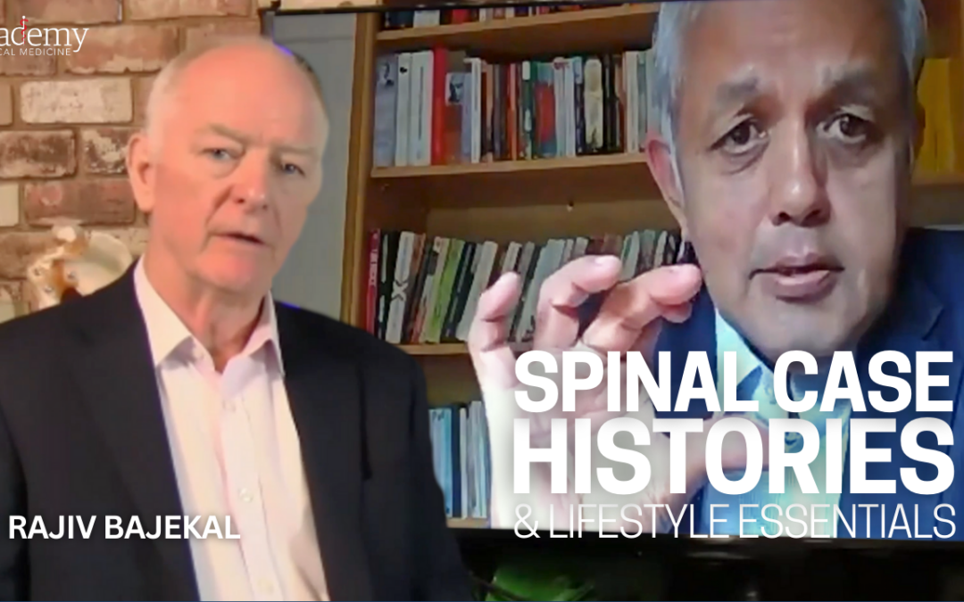 Spinal Case Histories and Lifestyle Essentials