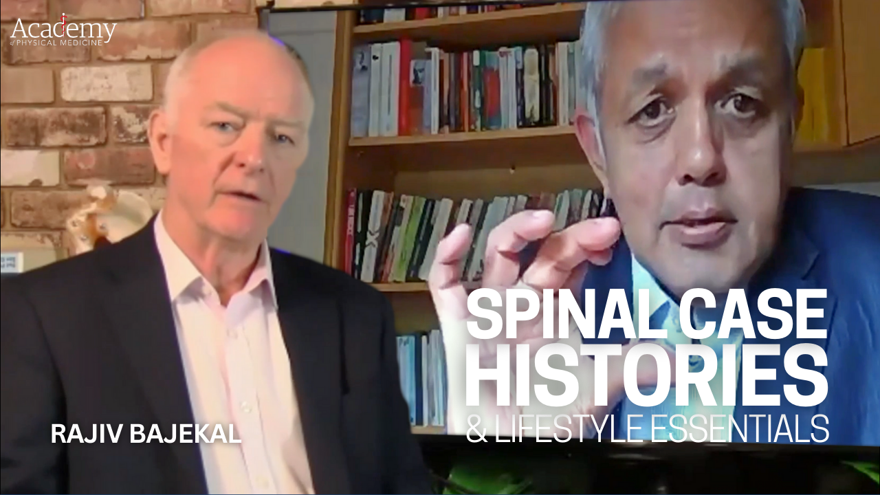 Spinal Case Histories and Lifestyle Essentials