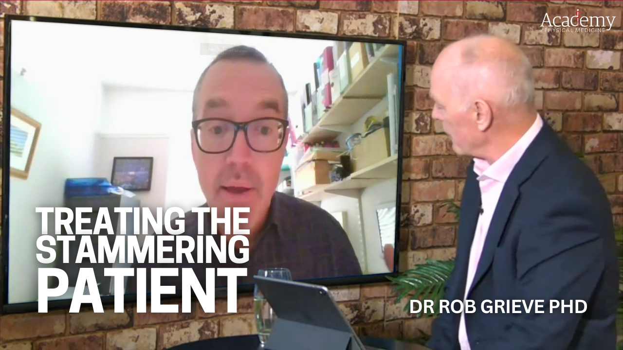 Treating the Stammering Patient
