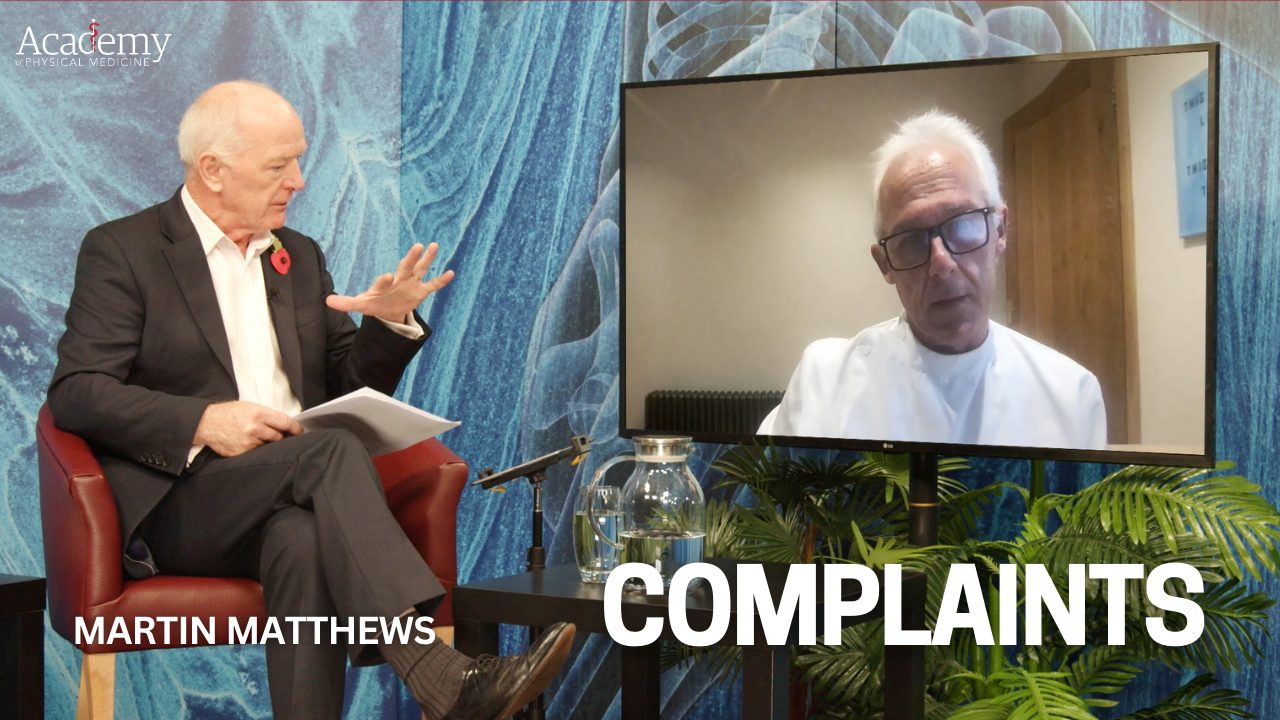 Clinical Support Discussion – Complaints